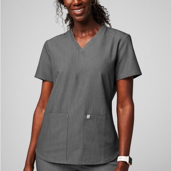 Gray Scrub Set - Picture 3 of 4